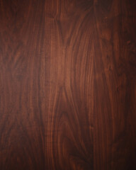 Texture of toned black walnut wood with oil finish