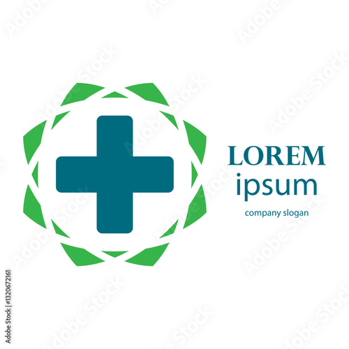 hospital and health clinic logo design