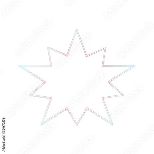 Star shape icon