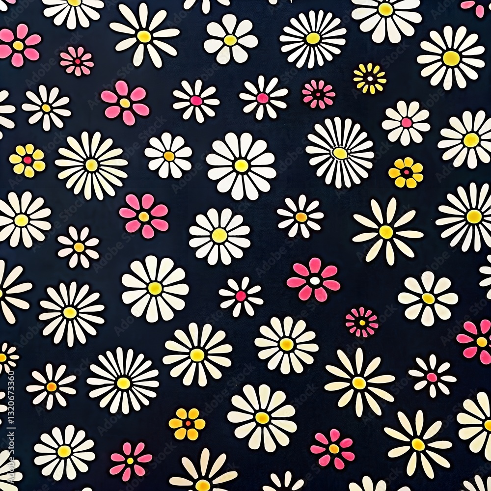 a vibrant and colorful pattern of various flowers a vibrant and colorful pattern of various flowers