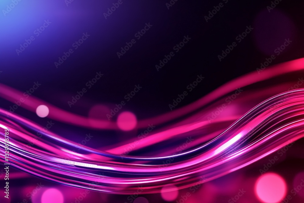 Abstract futuristic purple and pink flowing waveforms with glowing highlights symbolizing digital transformation, technology innovation, and AI energy Abstract futuristic purple and pink flowing waveforms with glowing highlights symbolizing digital transformation, technology innovation, and AI energy