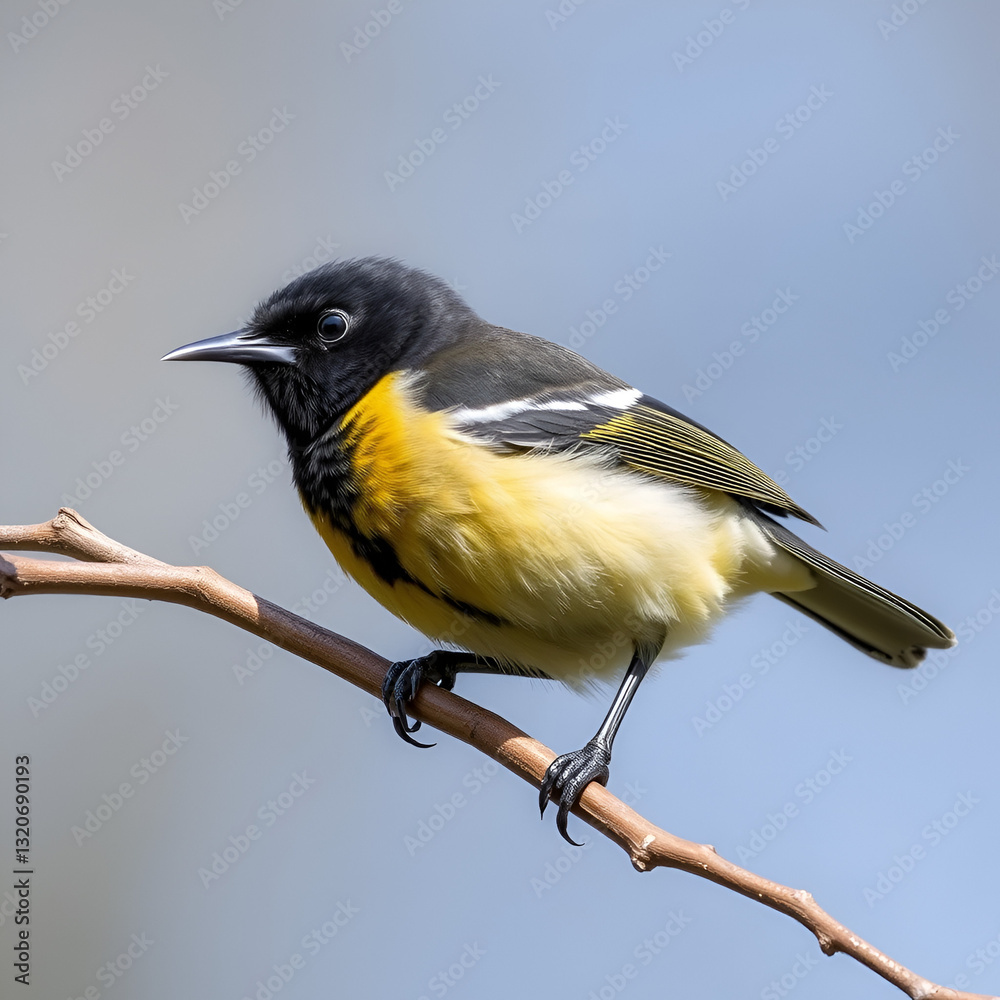 Obraz premium Tui New Zealand Endemic Honeyeater