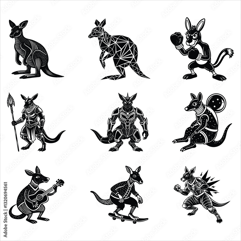Kangaroo Svg Kangaroo Svg