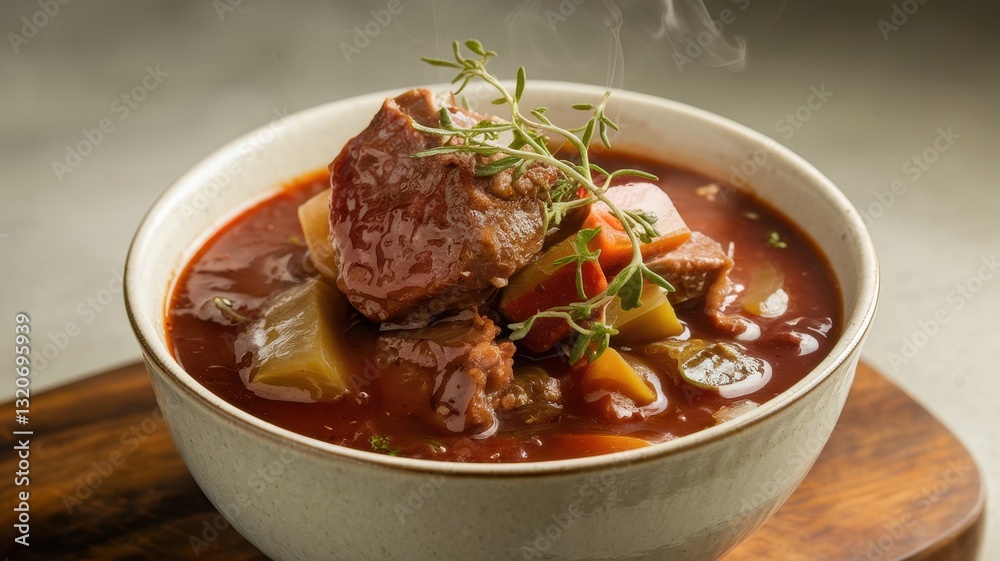 Aromatic Beef Stew in a Bowl: Warm, Comforting, and Delicious Aromatic Beef Stew in a Bowl: Warm, Comforting, and Delicious