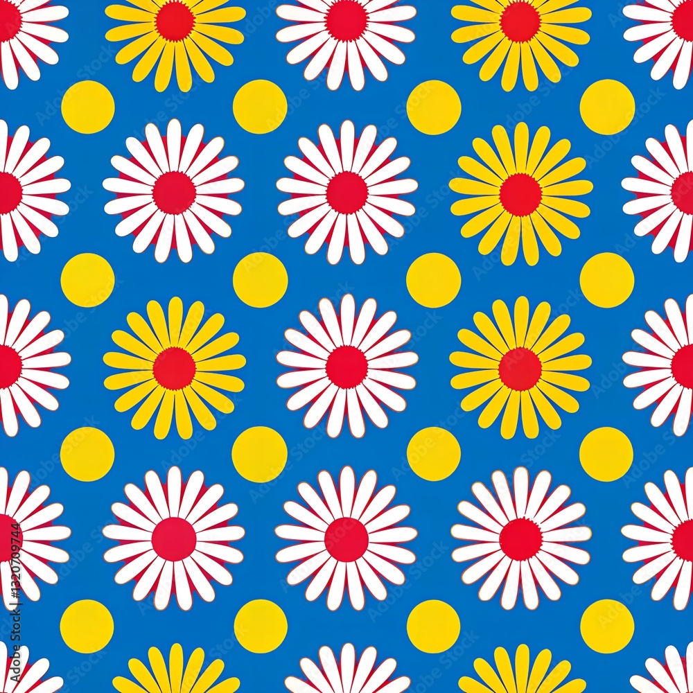 colorful pattern of various flowers colorful pattern of various flowers