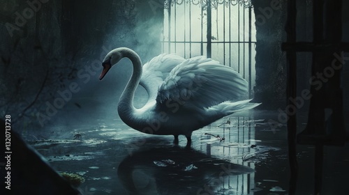 The imprisoned swan of Apollo carried a song so divine that mortals who heard it would see visions of the future