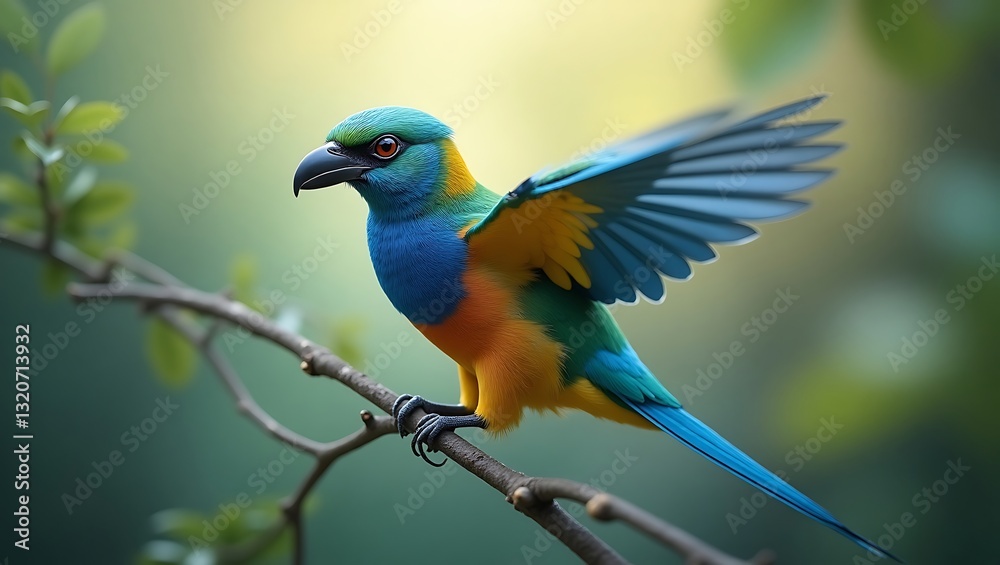 Fototapeta premium Birds PNG background