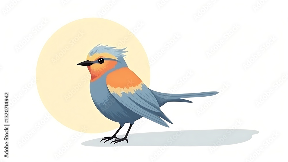 Fototapeta premium Birds PNG background