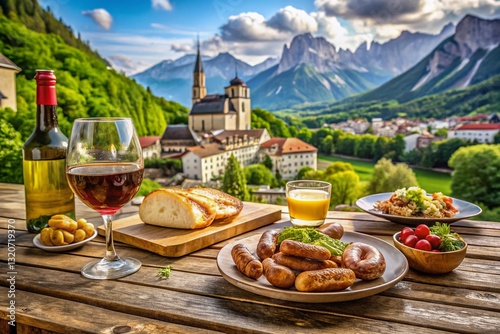 Wallpaper Mural Authentic Salzburg Cuisine: Delicious Austrian Food Photography Torontodigital.ca