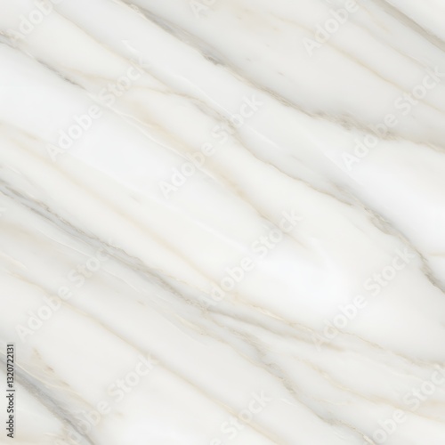 Elegant White Marble Texture with Natural Veins photo