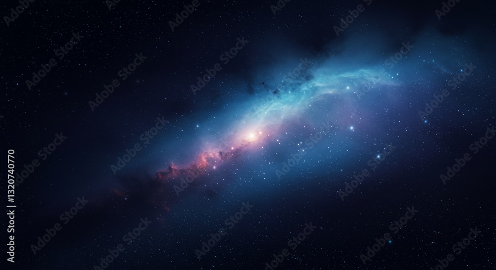 Fototapeta premium universe starry sky