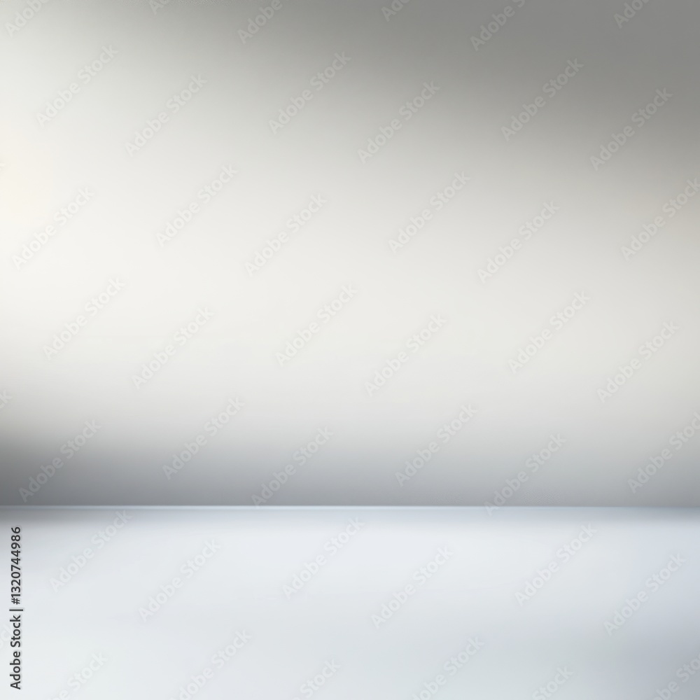 Serene backdrop showcasing modern minimalist interior studio with subtle gradient of light and shadow Serene backdrop showcasing modern minimalist interior studio with subtle gradient of light and shadow