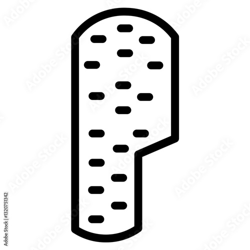 Insole Shoemaker Tool Line Icon