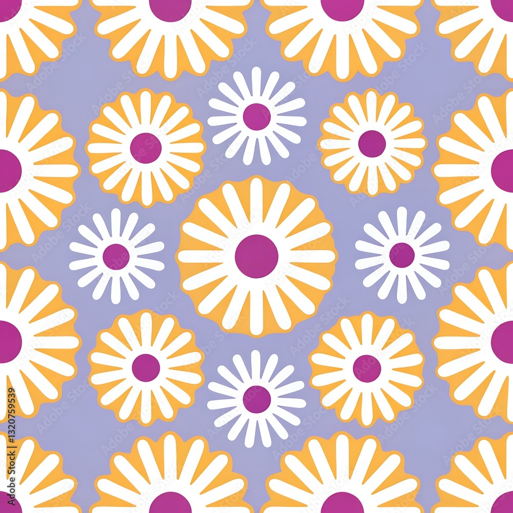 colorful pattern of various flowers colorful pattern of various flowers