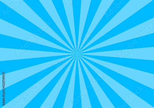 背景素材　ポップな放射線状の背景