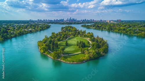 Belle Isle Park in Detroit, Michigan: A Serene Urban Oasis for Recreation and Relaxation