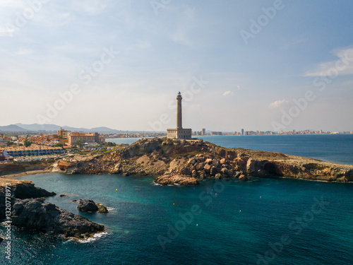 Fotografie Faro del Cabo de Palos en Cartagena, Murcia, España