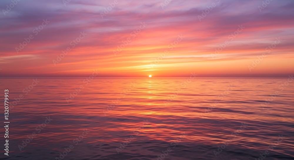 Obraz premium sunset over the sea