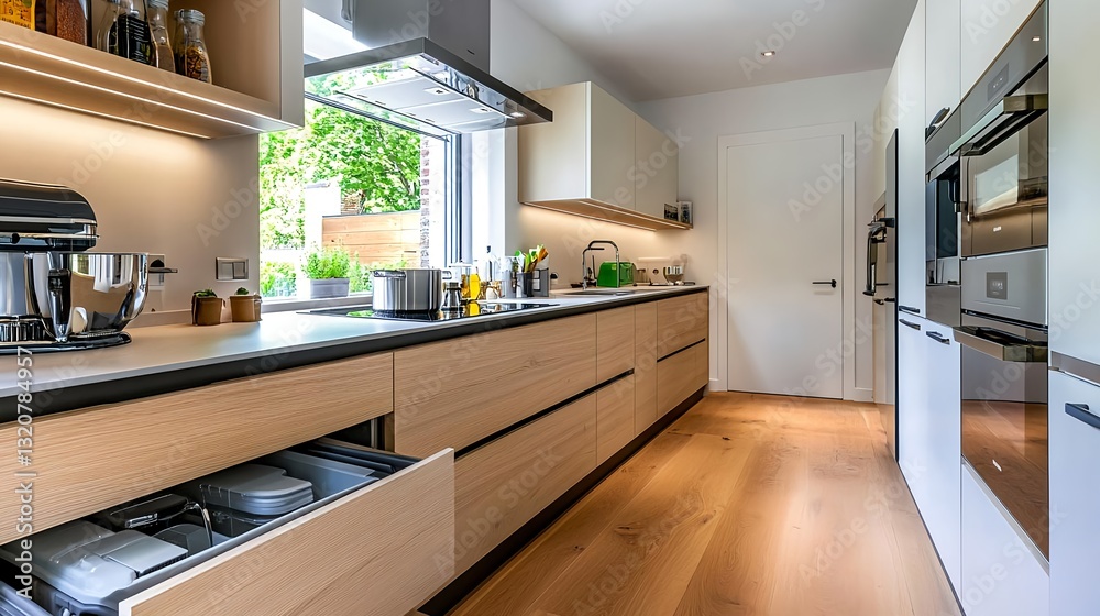 Modern Light Wood Kitchen Interior Design - Minimalist design Modern Light Wood Kitchen Interior Design - Minimalist design