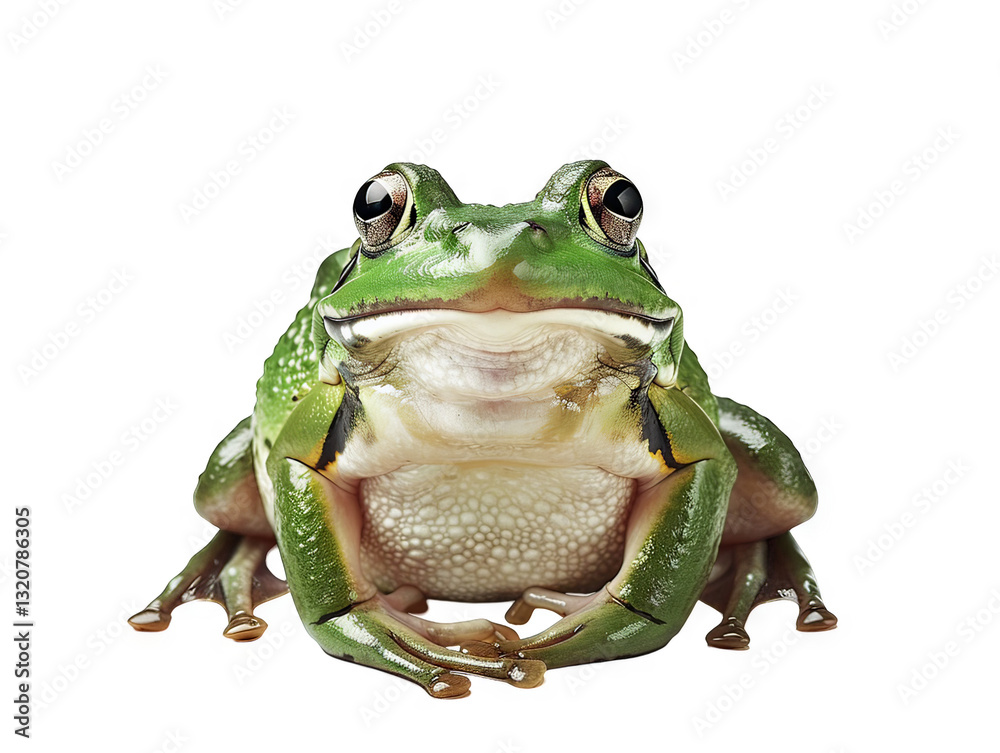 Obraz premium Magnificent Green Tree Frog Close-Up