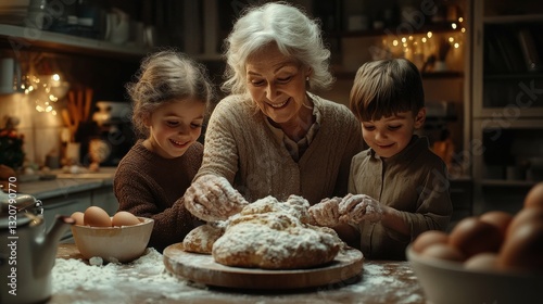 Baking Easter Bread