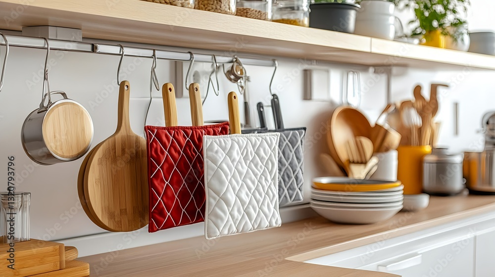 Modern Kitchen Utensils & Cookware Hanging - Minimalist design Modern Kitchen Utensils & Cookware Hanging - Minimalist design