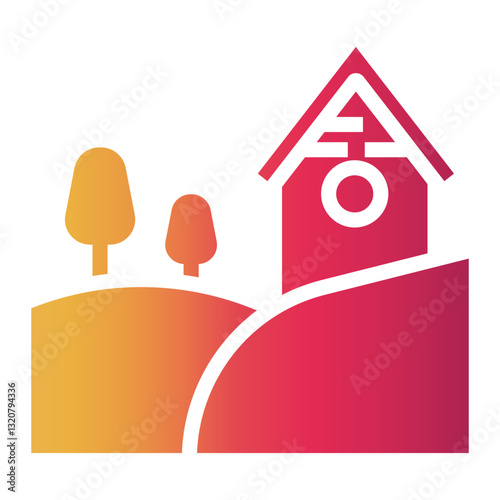 village Gradient icon