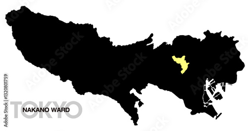 東京都中野区の位置地図_07