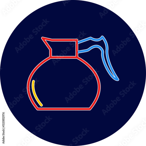 Coffee Pot Vector Icon