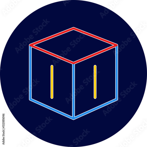 Cubic Design Vector Icon