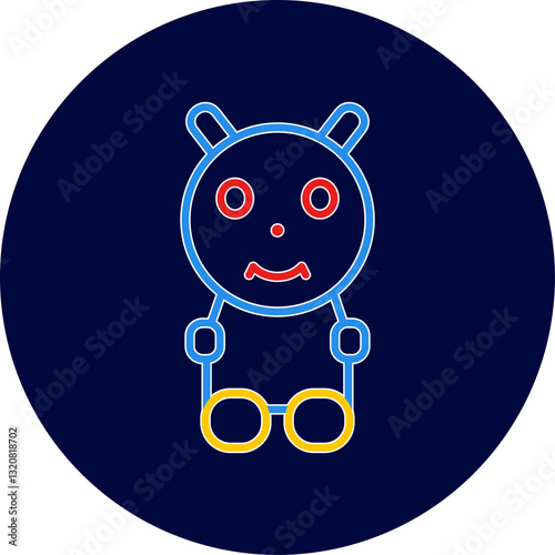 Unique Toys Vector Icon