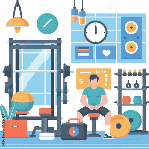 gym, fitness, exercise, healthy, training, sport, workout, health, equipment, fit, club, interior, power, activity, body, athlete, strength, lifestyle, woman, weight, bodybuilding, active, center, wel