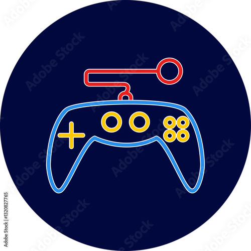 Unique Gaming Control Vector Icon