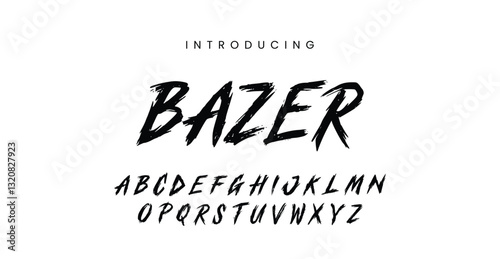 Bazer - Modern Brush Handwritten Font