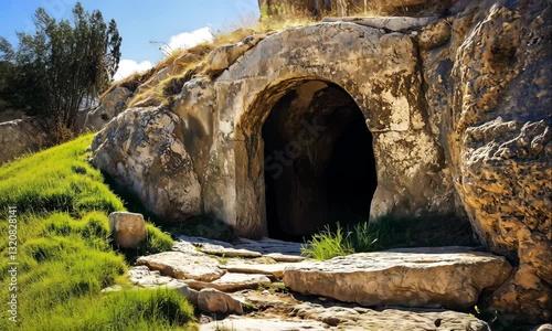 The Tomb Of Jesus Christ. He is Risen