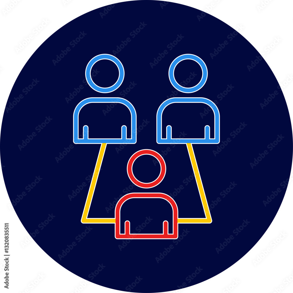Connected Users Icon Connected Users Icon