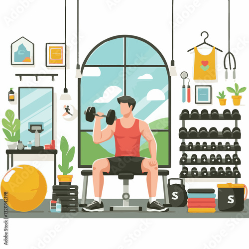 gym, fitness, exercise, healthy, training, sport, workout, health, equipment, fit, club, interior, power, activity, body, athlete, strength, lifestyle, woman, weight, bodybuilding, active, center, wel