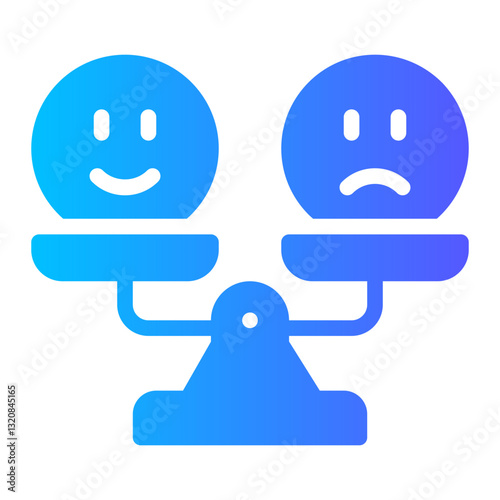emotions gradient icon