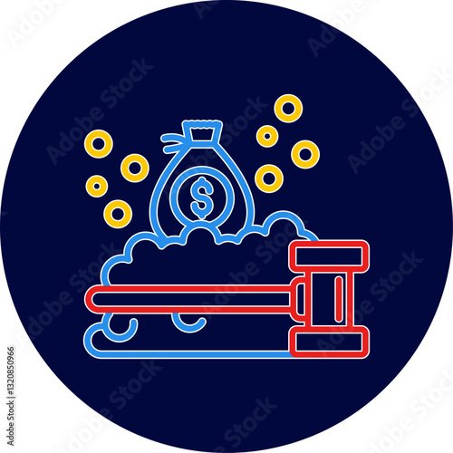 Money Laundering Vector Icon