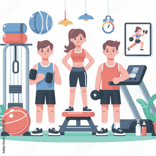 gym, fitness, exercise, healthy, training, sport, workout, health, equipment, fit, club, interior, power, activity, body, athlete, strength, lifestyle, woman, weight, bodybuilding, active, center, wel