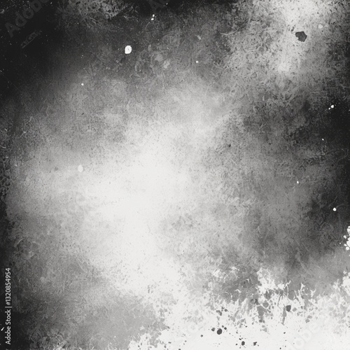 Grunge Black and White Texture Vector | Distressed Overlay Effect | Abstract Rough Background Illustration photo