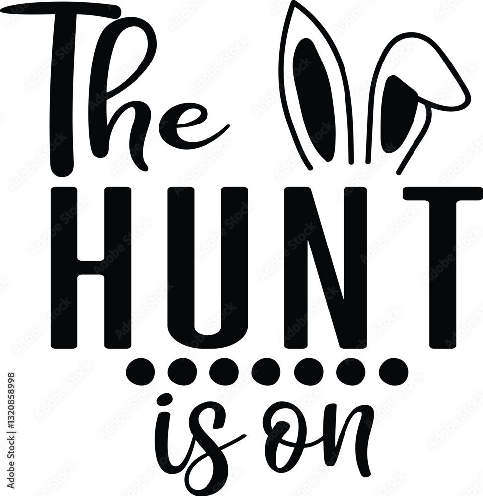 Obraz premium the hunt is on