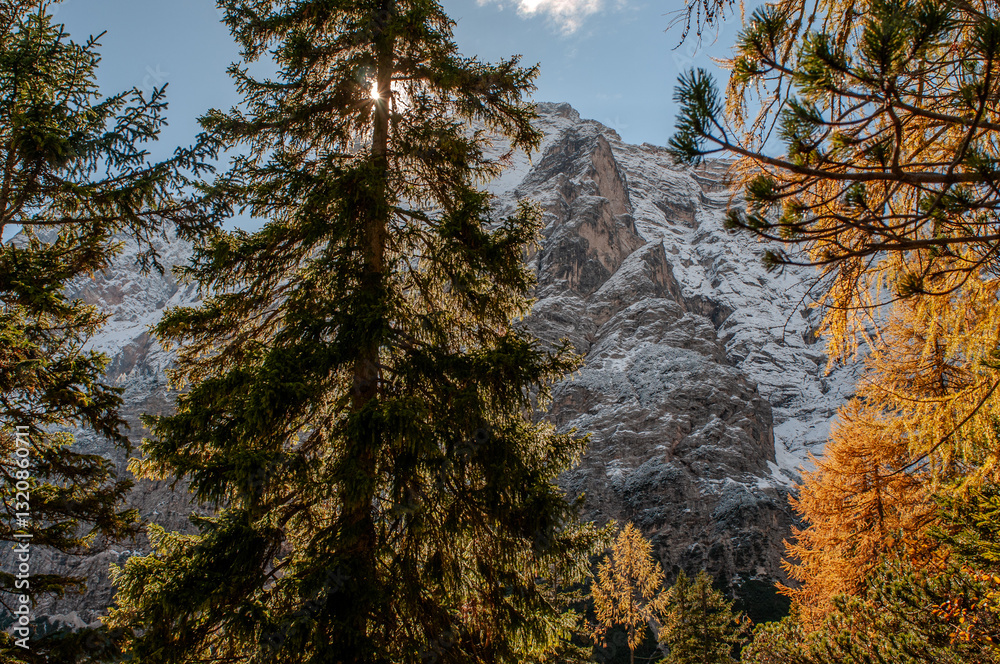 Pragser Wildsee (italienisch Lago di Braies) ist ein Bergsee im Pragser Tal in der Südtiroler Gemeinde Prags. Er liegt wenige Kilometer südlich des Hochpustertals zwischen Bruneck und Toblach