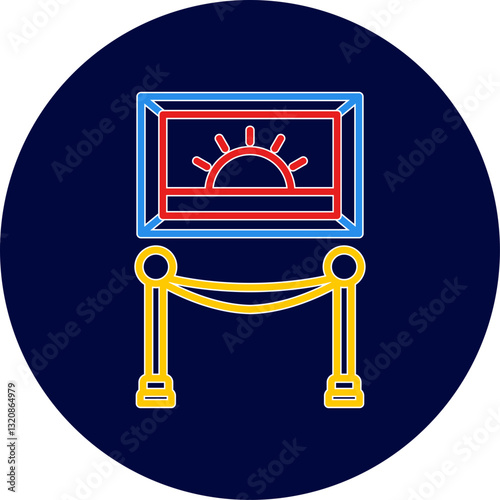Painting Exhibit Icon