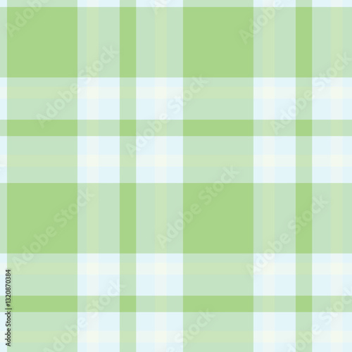 Dusty Ice Blue and Neon Mint Green Seamless Checks Background