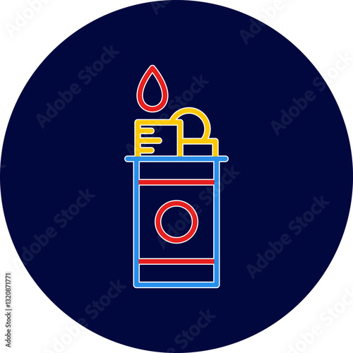 Lighter Vector Icon