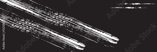 Drift background monochrome with texture wheel marks and drift in skidding, rounded tire marks. Vector isolated texture.