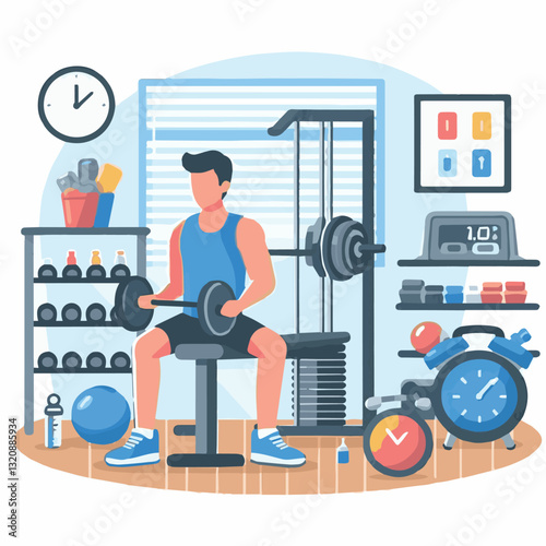gym, fitness, exercise, training, healthy, workout, sport, equipment, health, interior, activity, body, lifestyle, fit, club, strength, power, athlete, weight, woman, bodybuilding, active, energy, gym