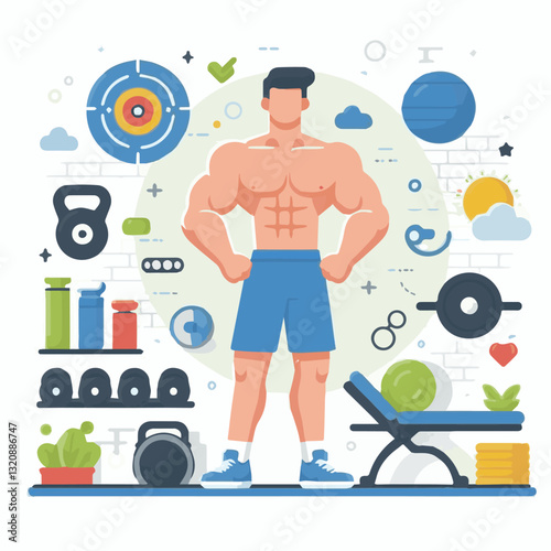 gym, fitness, exercise, training, healthy, workout, sport, equipment, health, interior, activity, body, lifestyle, fit, club, strength, power, athlete, weight, woman, bodybuilding, active, energy, gym