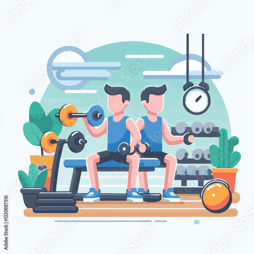 gym, fitness, exercise, training, healthy, workout, sport, equipment, health, interior, activity, body, lifestyle, fit, club, strength, power, athlete, weight, woman, bodybuilding, active, energy, gym